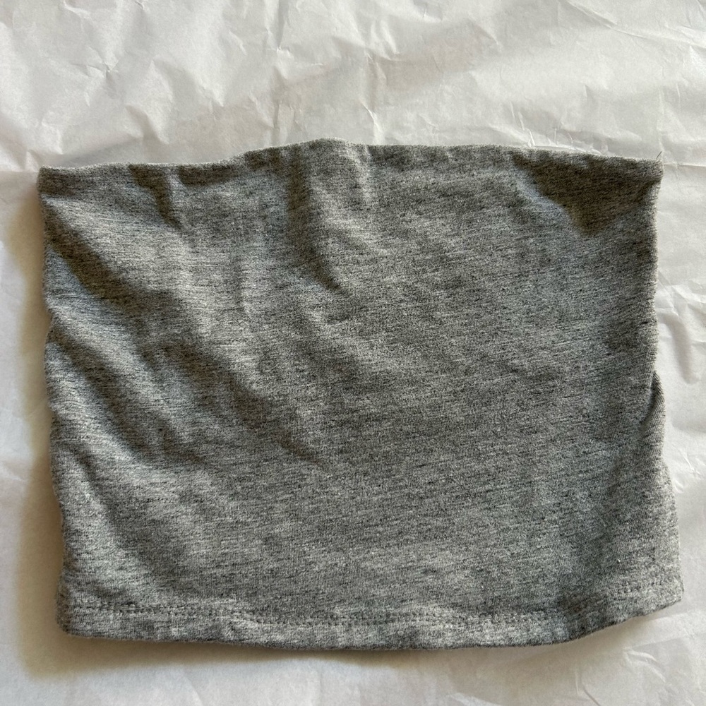 Tilly's Heather Gray Tube Top